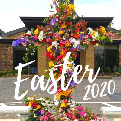 Easter Floral Cross 2020 - Emmanuel United Methodist Church