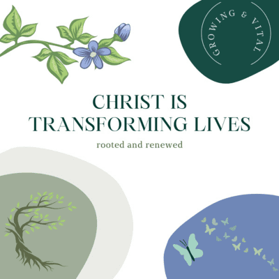 Christ is Transforming Lives